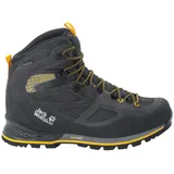 Jack Wolfskin Force Crest Texapore Mid Wanderstiefel - Black / Burly Yellow Xt - EU 47