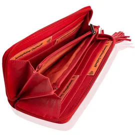 Josephine Osthoff Handtaschen-Manufaktur Josephine Osthoff Geldbörse Damen Portemonnaie rot
