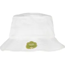 Flexfit Organic Cotton Fischerhut weiß ONE SIZE