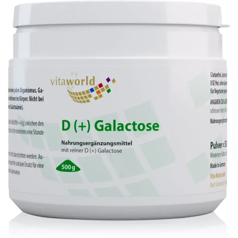 Vita World D (+) Galactose Pulver 500 g