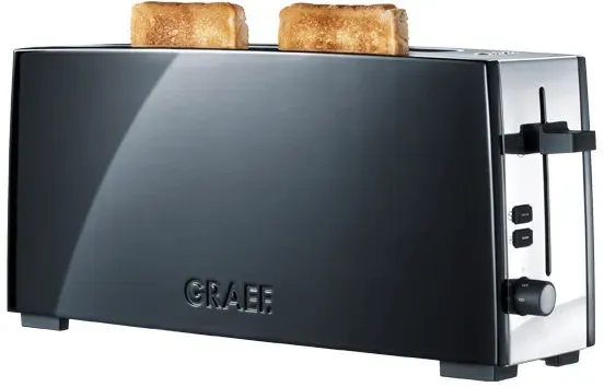 TO92 Toaster 800 W 2 Scheibe(n) (Schwarz) (Versandkostenfrei)