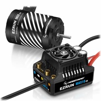 Hobbywing HW38020348 Ezrun MAX10 G2 80A Combo mit 3652SD-5400kV 3,175 Welle