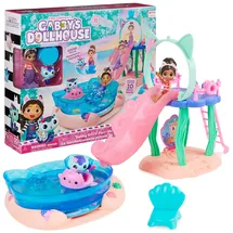 dreamworks gabby's dollhouse Purrific Pool Party Spielset mit Gabby- und Meerkätzchen-Figur