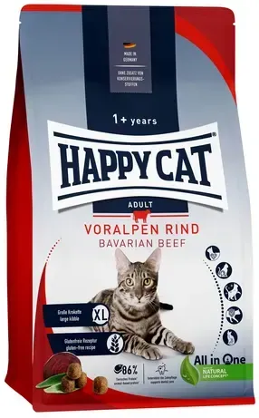 Happy Cat Katzentrockenfutter Culinary Adult Voralpen Rind