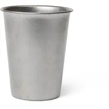 Ferm Living Tumbled Becher 0,3 l Silber