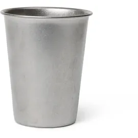 Ferm Living Tumbled Becher 0,3 l Silber