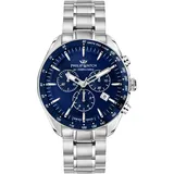 Philip Watch Uhr navy / silber