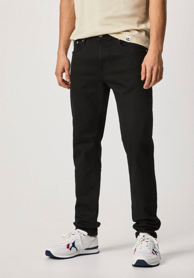 Pepe Jeans Tapered-fit-Jeans STANLEY schwarz 31