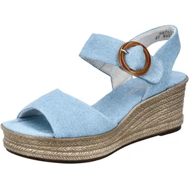 Rieker Sandale Damen Blau 39