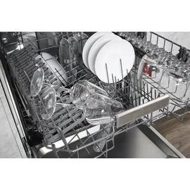 Bauknecht BUC 3C26 X Einbau-Geschirrspüler (unterbaufähig, 598 mm breit, Edelstahl)