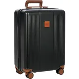 BRIC'S Ferrara 4-Rollen Cabin 55 cm / 38 l schwarz/hellbraun