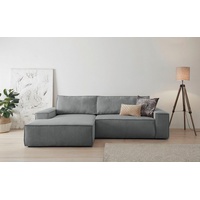 Home Affaire Ecksofa »SHERWOOD Schlafsofa 267 cm«, grau