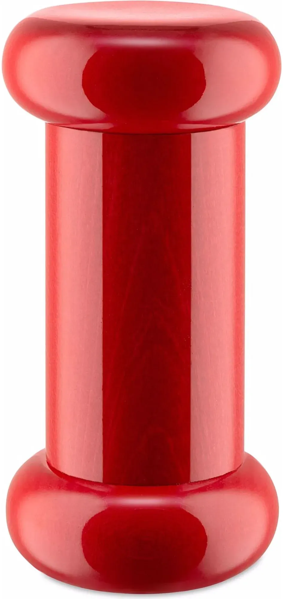 Alessi Salz-/Pfeffermühle VALUES COLLECTION rot, Pfeffermühle + Salzmühle, Rot