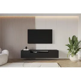 altdecor Zeno Lowboard 200 cm Schwarz Holz