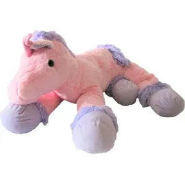 Geschenkestadl XXL Einhorn Rosa Plüschtier 110 cm riesen groß Kuscheltier