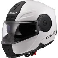 LS2 FF902 Scope II Solid Klapphelm weiss XL