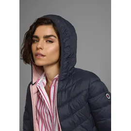 KangaROOS Steppjacke KANGAROOS, Damen, Gr. 32, blau (marine, rosa), Web, Obermaterial: 100% Polyamid. Futter: 100% Polyamid.
