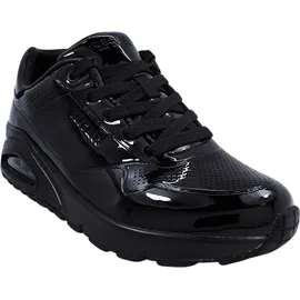 SKECHERS Uno-Shiny One 177142-BBK, Sneaker, Damen, schwarz 37