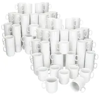 Mambocat Kaffeetasse 0,25 l Weiß 96 St.