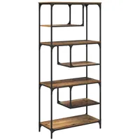 VidaXL Bücherregal 81 x 36 x 176 cm Braun