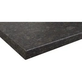 WIHO KÜCHEN Arbeitsplatte WIHO KÜCHEN "Flexi 38", grau (steel grau coffee), B:120cm H:3,8cm T:60cm, Holzwerkstoff, Tischplatten, von drei Seiten ummantelt, 38 mm stark