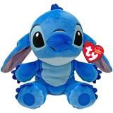 Ty Disney Beanies Stitch Plüschtier - Weicher Teddy für Kinder und Babys - Kuscheliges Sammler-Stofftier, Blue