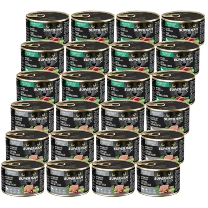 DOLINA NOTECI Super Rafi Cat P&F MIX für sterilisierte Katzen 185g