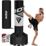 RDX Kinder Freistehender Boxsack 4ft Junior Standboxsäcke Trainingshandschuhe, MMA, Kickboxen,Boxen, Kampfsport, Muay Thai, Boxpartner, Punchingsäcke, Tumbler Boxsäcke Saugfuß