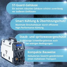 STAHLWERK CTM-416 (6-in-1) Schutzgasschweißgerät