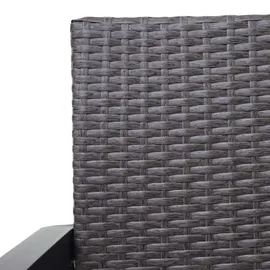 Mendler HWC-F39 2er Sitzbank 120 x 60 x 45 cm Grau