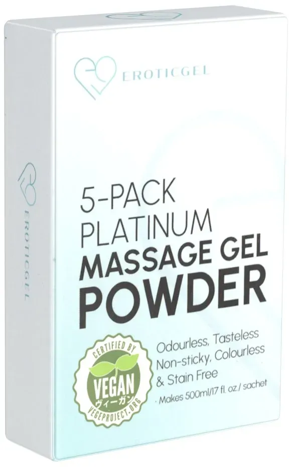 «Platinum Massage Gel Powder» aus natürlichen Inhaltsstoffen (0.025 kg)