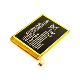 AccuCell Akku passend für ZTE V8 Lite, Li-Polymer, 3,8V, 2500mAh, 9,5Wh, built-in, ohne Werkzeug