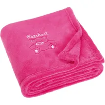 Playshoes Unisex Baby Fleece-Decke Bär 301700, 18 - Pink, 75 x 100 cm/29.5 Inch x 39.4 Inch