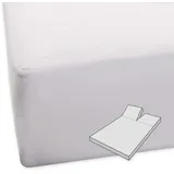 G BETTWARENSHOP Molton Split Schonbezug für Matratzen-Topper 180x200 cm