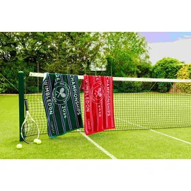 Christy Wimbledon Badetuch 133 x 70 cm grün/lila