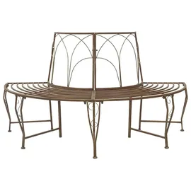 vidaXL Baumbank 160 x 80 x 89 cm Antikbraun