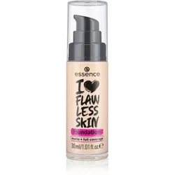 essence I LOVE FLAWLESS SKIN deckendes Make-up mit Matt-Effekt Farbton 10 30 ml