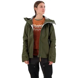 Fjällräven Keb Eco-Shell Jacket Damen deep forest XXS