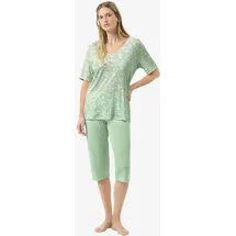 MEY Daisy Delight Pyjama Grün 42