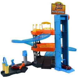 Bburago Spielzeug-Rennwagen Garage mit 3 Etagen und 2 Fahrzeug 1:43