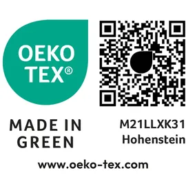 Casatex Bettwäsche Orsa Braun Grau | Gr.: 200x220 (2x 80x80 cm,