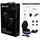 SADES Wings 200 TW-S02 In-Ear-Kopfhörer (kabellos, Stereo, mit Mikrofon, Bluetooth 5.0, automatische Kopplung) - Schwarz