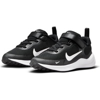 Nike Revolution 7 (PSV) Sneaker, Black White White, 27