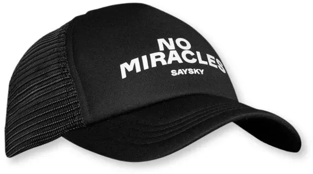 Saysky Unisex Statement Trucker Cap 501 schwarz