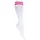 Goldschmidt Kostüme Kniestrümpfe College-Style | Onesize Strümpfe mit Ringeln 36-42 | Socken Streifen Damen (weiß pink) - 36-42