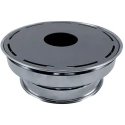 Remundi Piccolo Tischgrill, Edelstahl, wiegt weniger als 2 kg