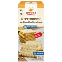 Hammermühle Butterkeks mit feinem Vanillegeschmack bio