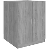 vidaXL Waschmaschinenschrank Grau Sonoma 71x71,5x91,5 cm