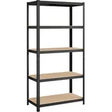 Songmics Schwerlastregal Holzwerkstoff 100 cm x 200 cm schwarz