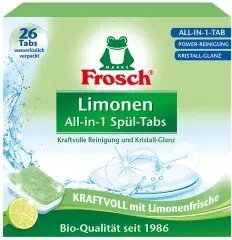 Frosch Limonen Geschirrspültabs 4013 , 1 Packung = 26 Tabs